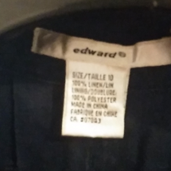 Navy blue light spring jacket - Picture 4 of 4